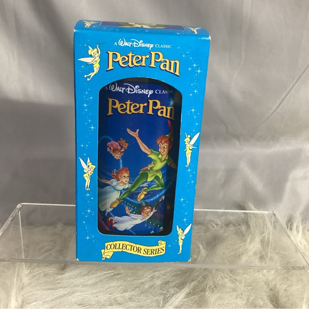 Disney Collector Series Peter Pan Plastic Cup Glass Burger King Coca Cola - Picture 9 of 9